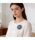 XSB254 - Plant Lotus Gradient Enamel Large Flower Brooch 